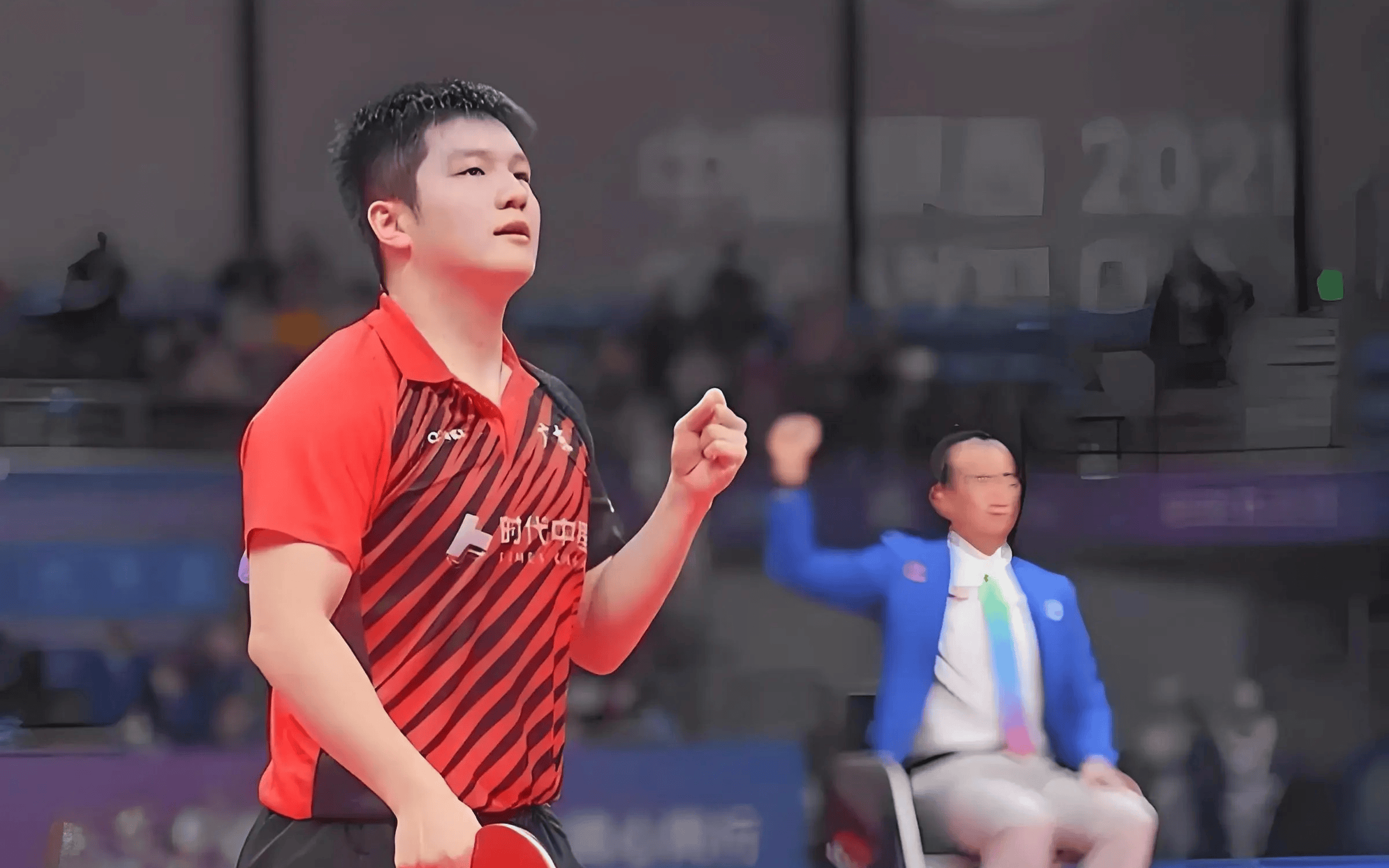 包含中国队险胜法国队，樊振东刷新纪录的词条